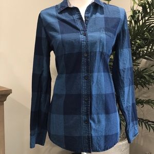 Lucky Brand Blue Flannel